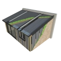 3D render model of hup! extension